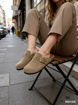 Замшевые сабо женские (р-р 36-41)