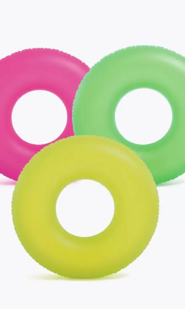 "Неон" Надувной круг для плавания 91 см