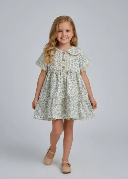 Платье муслиновое для девочки р-р 28-30-32-34