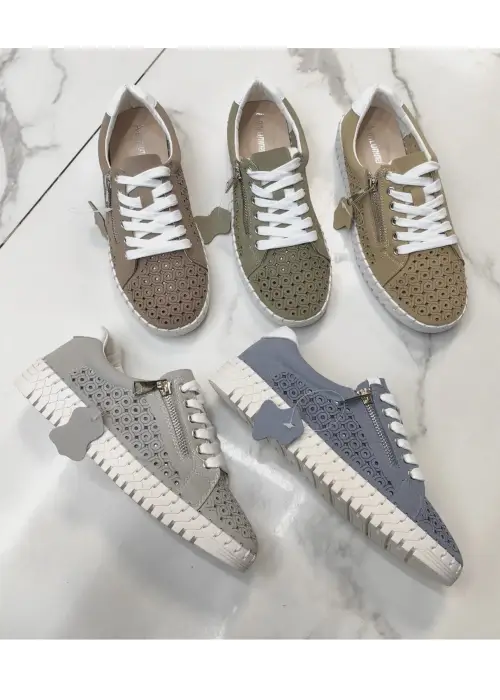 Полуботинки летние женские с перфорацией (р-р 36-41)