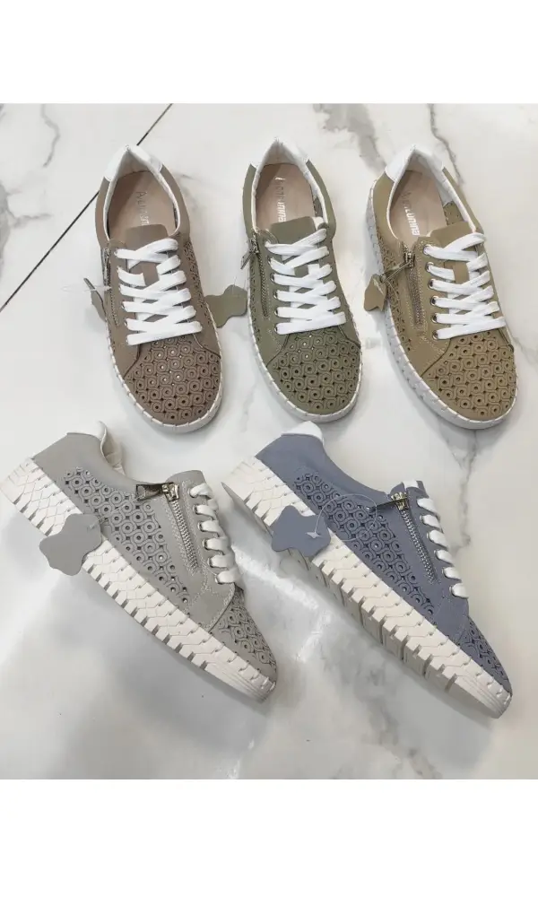 Полуботинки летние женские с перфорацией (р-р 36-41)