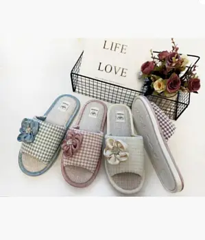 Тапочки домашние открытые женские (36-41)