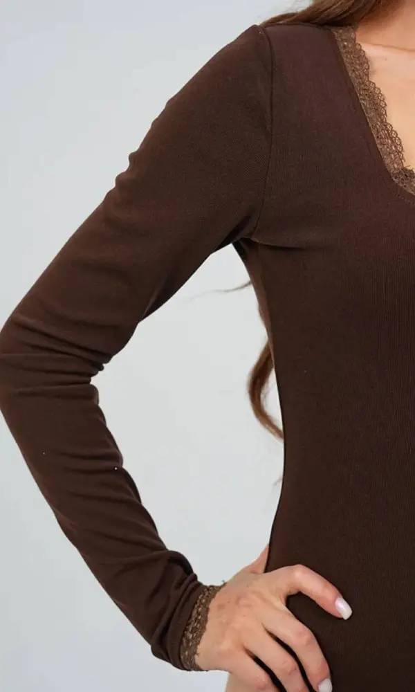 Боди женское с кружевом р-р SS/MM