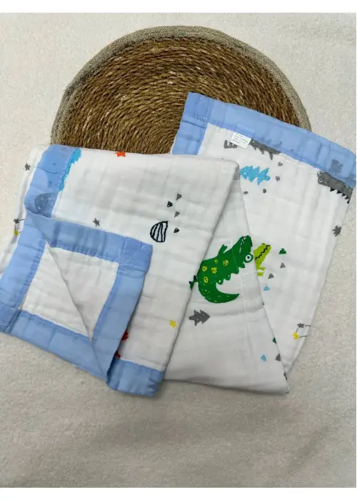 Плед муслиновый детский (р-р 110*110)