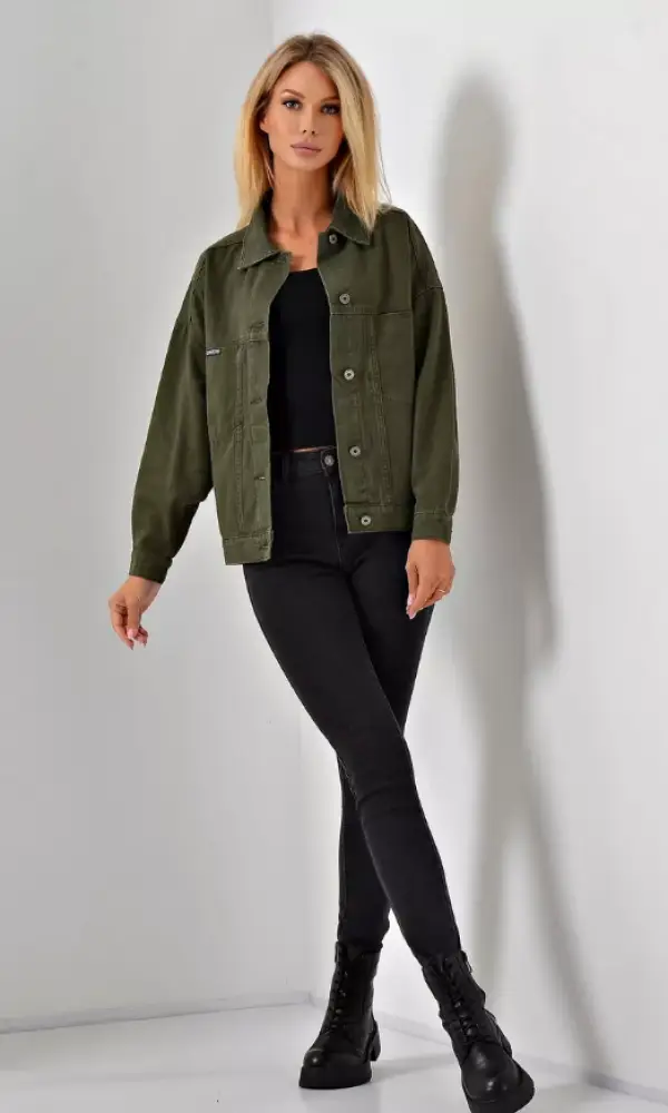 Куртка джинсовая женская (L-5XL)