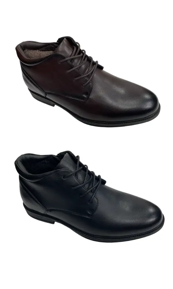 Полуботинки классические зимние мужские р-р 40-45