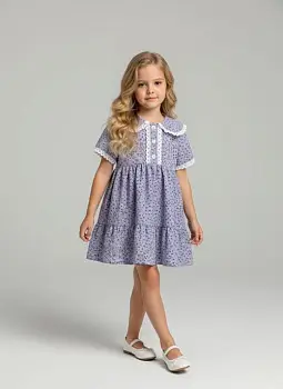 Платье муслиновое для девочки р-р 28-30-32-34