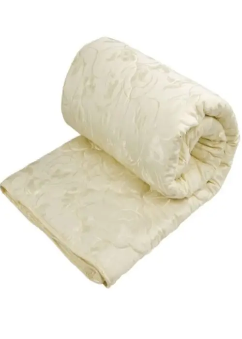 Одеяло "Хлопок" с шелковым наполнителем, облегченное 2-спальное. Окантовка, стразы (180х215 см)