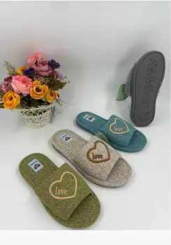 Тапочки домашние открытые женские (р-р 36-41)