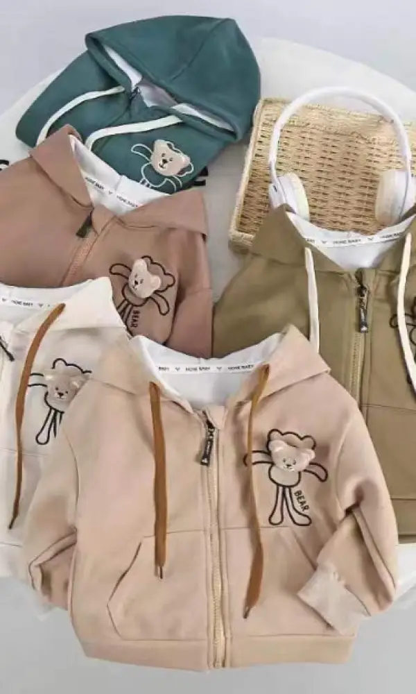 Толстовка с капюшоном на мальчика и девочку ( 1-5 лет)