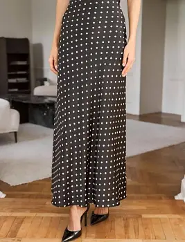 Юбка женская атласная макси (длина 105 см) р-р 42-48