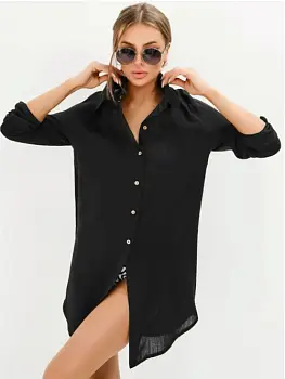 Туника пляжная летняя накидка (р-р L-4XL)