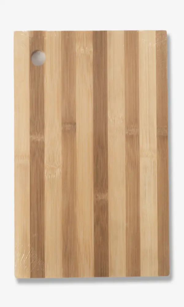 Доска разделочная деревянная, в полоску (20х30)
