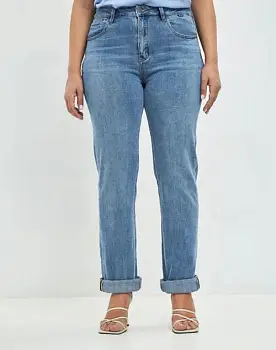 Джинсы бойфренды высокие женские (р-р 28-33)
