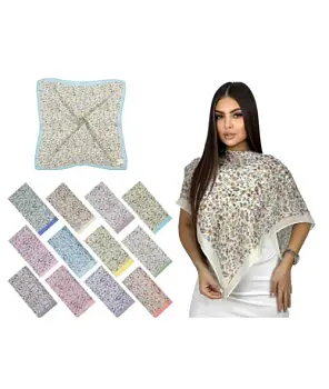 Платок женский шёлковый (р-р 90*90)