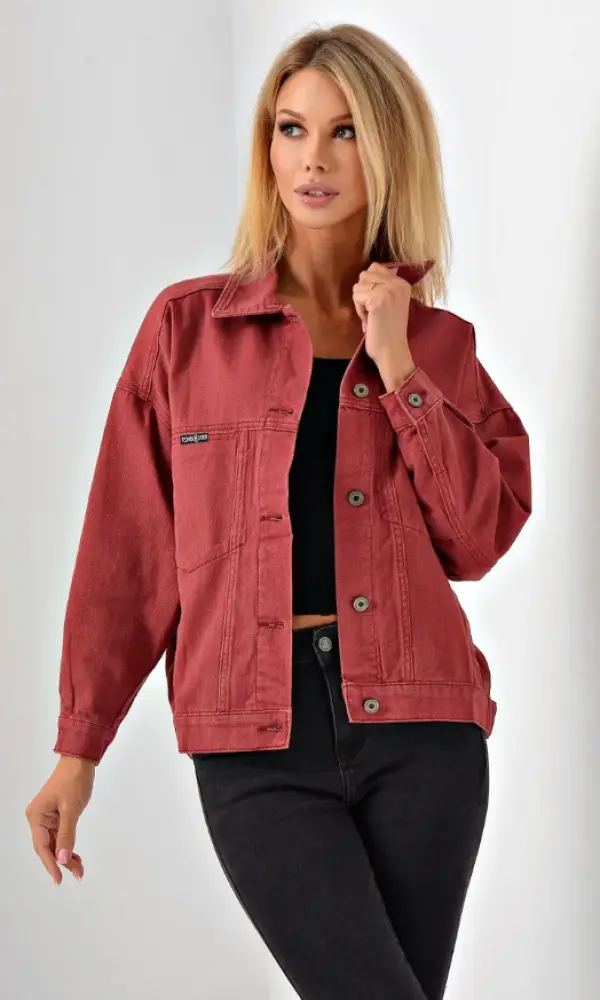 Куртка джинсовая женская (L-5XL)