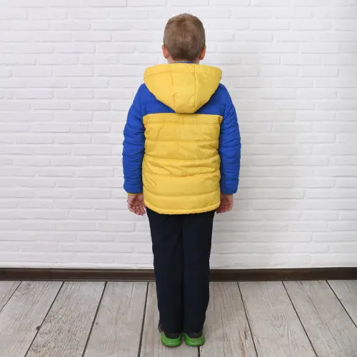 Куртка детская на меховой подкладке для мальчика (от 9 до 13 лет)