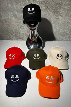 Кепка бейсболка мужская с принтом (р-р 57-58)