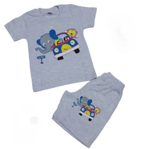 Летний комплект на мальчика шорты-футболка ( 2-5 лет)