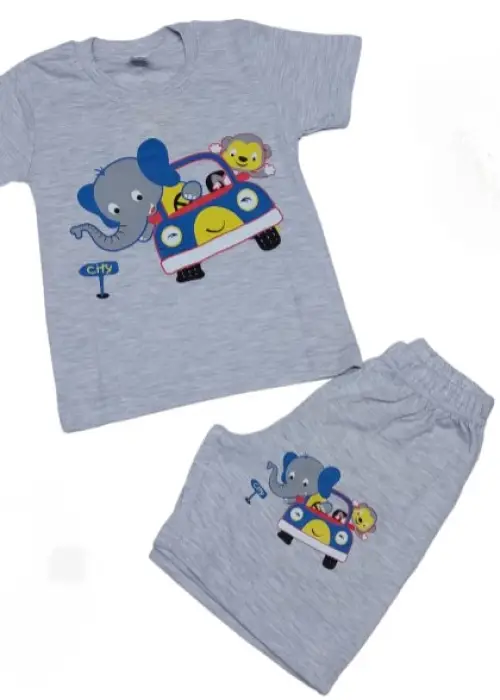 Летний комплект на мальчика шорты-футболка ( 2-5 лет)
