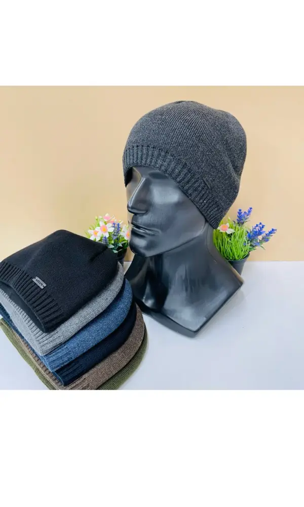 Шапка мужская зимняя без подворота р-р 54-58