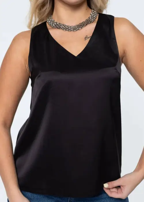 Шелковый топ под пиджак женский р-р 42-48