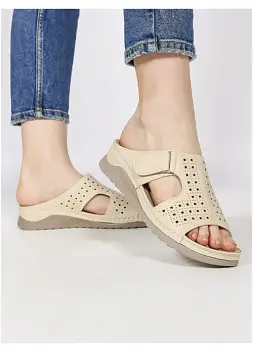 Босоножки открытые, шлёпанцы на платформе женские (р-р 37-42)