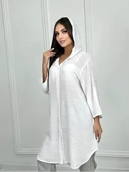 Туника рубашка с капюшоном (р-р 48-56)