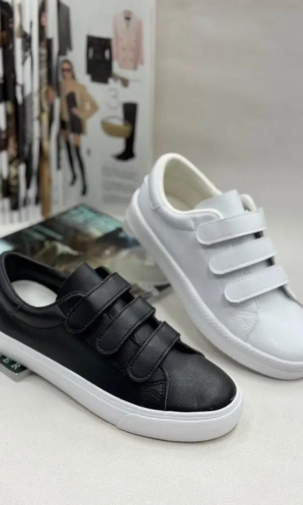 Кеды летние базовые на липучках женские р-р 36-41