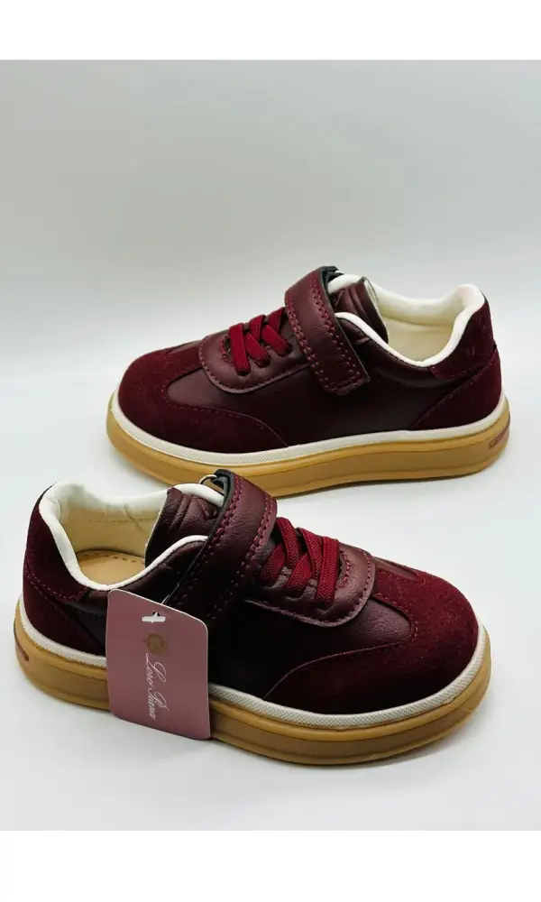 Кроссовки детские на липучке замшевые р-р 26-30