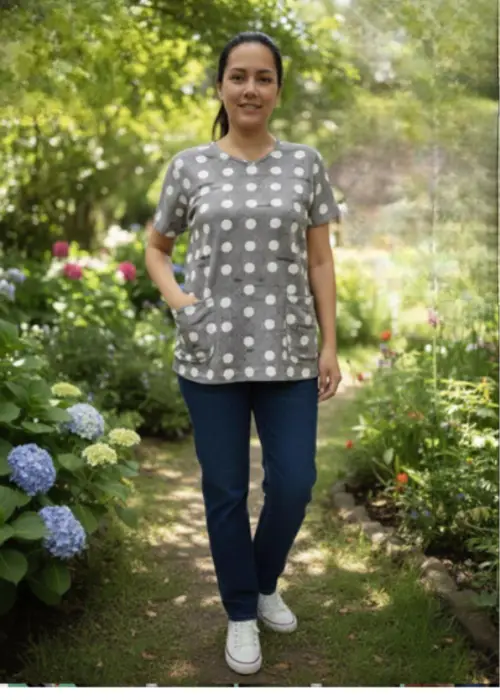 Футболка домашняя с карманами р-р 50-60