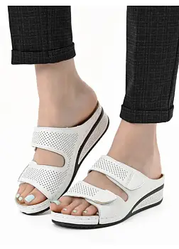 Шлёпанцы женские летние на липучке (р-р 37-42)