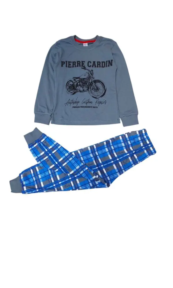 Пижама для мальчика кофта+брюки р-р 5-9 лет