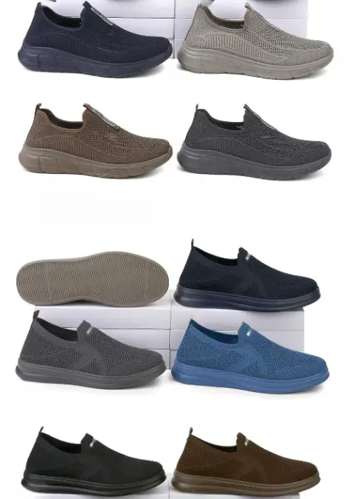 Слипоны мужские летние текстильные 40-45