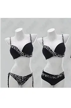 Купальник раздельный женский с принтом 3 в 1 р-р 40-48