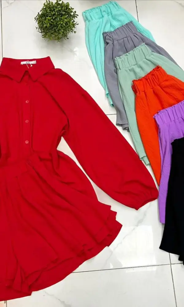 Женский летний костюм сингапур, юбка-шорты ( р-р 42-44)