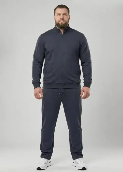 Спортивный костюм мужской толстовка на молнии+ брюки р-р 58-66