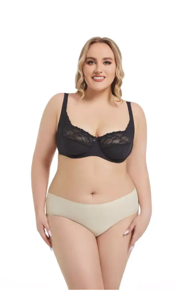 Бюстгальтер кружевной женский (80D-100D)