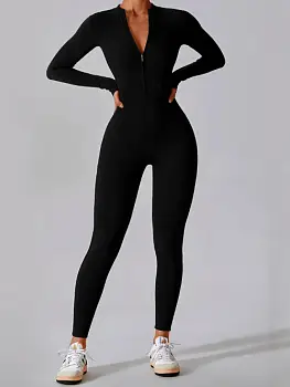 Комбинезон спортивный на молнии женский (р-р M-XL)