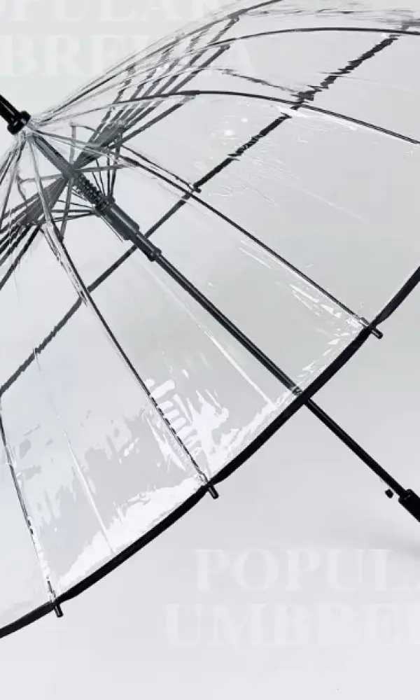 Зонт трость прозрачный ( 8 спиц)