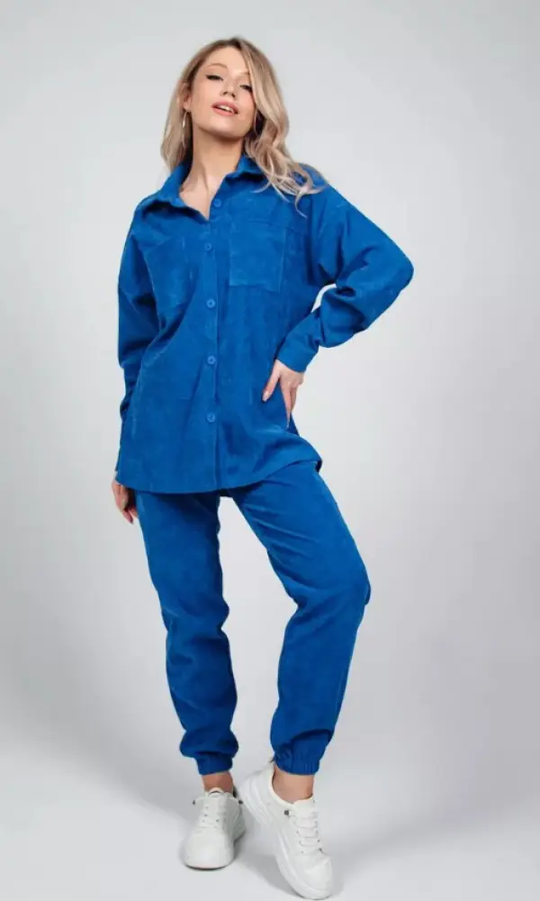 Костюм микровельвет жеснкий  (р-р 42-48)