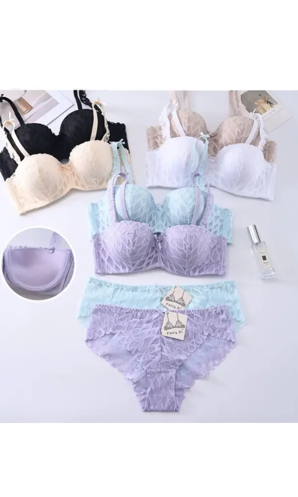 Бюстгальтер и трусы кружевные р-р 75B-85B