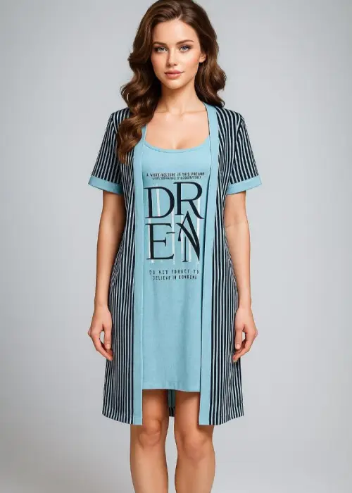 Комплект домашний сорока-халат р-р 48-56