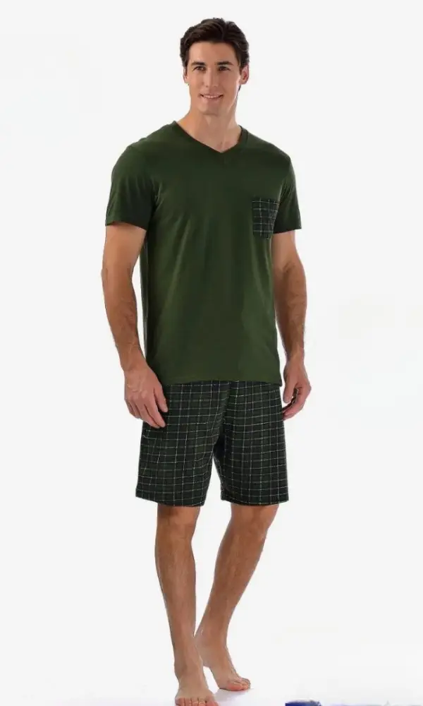 Мужской костюм летний с шортами и футболкой (р-р 48-56)