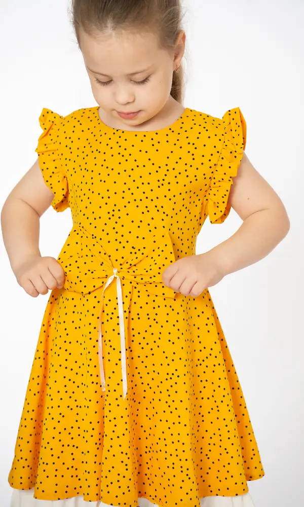 Платье "Принт" для девочки (1-6 лет)