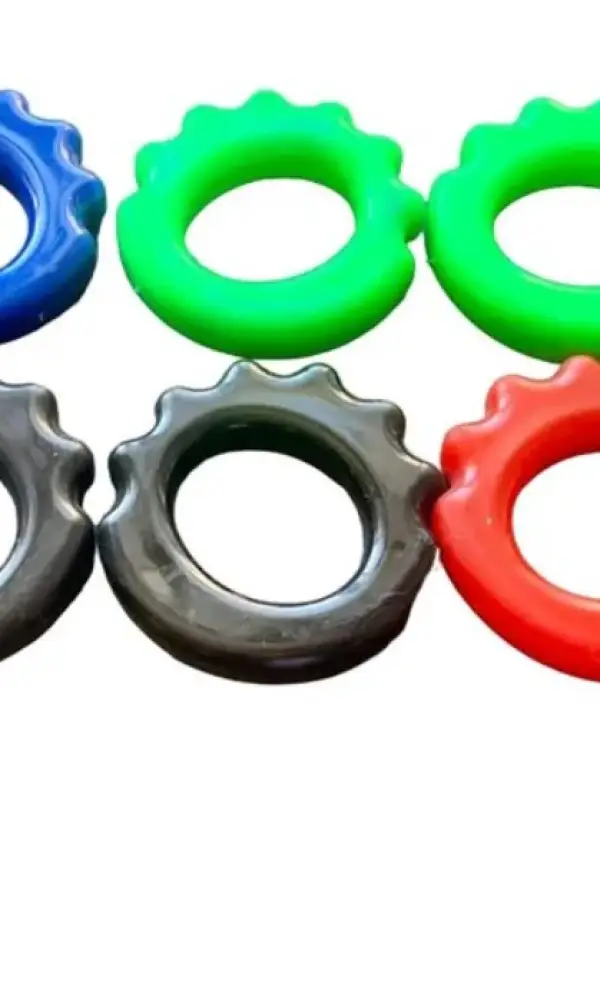 Эспандер тренажер для кистей рук , нагрузка 40 кг  силикон