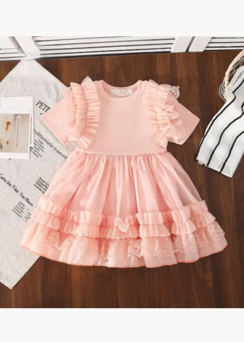 Платье пышное нарядное для девочки (р-р 98-122)