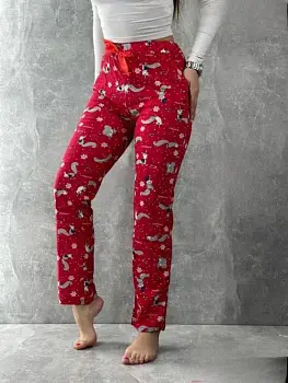 Брюки домашние женские хлопок (р-р 44-54)