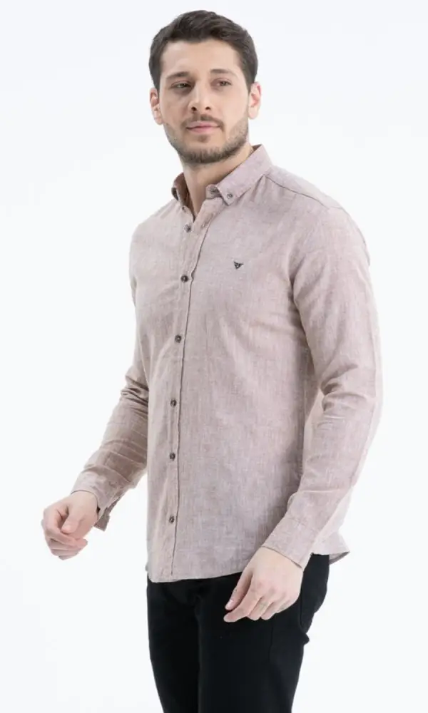 Рубашка мужская классическая, на пуговицах (р-р 44-52)