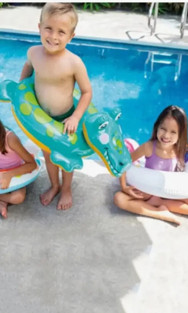 Детский надувной круг "Лама" от 3 до 6 лет до 30кг